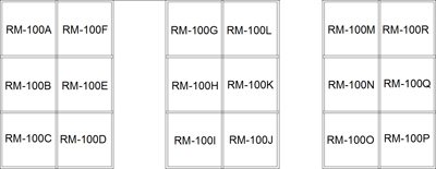 autocad text in office cubes