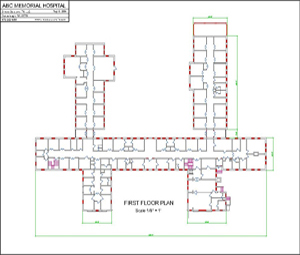 autocad floor plan drawing